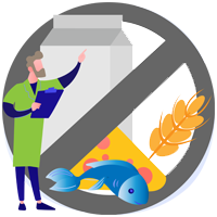 Contiene alimenti Abbattuti